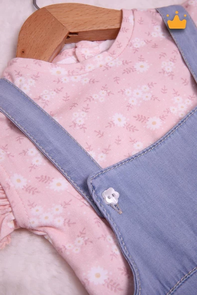 Babydola Kız Bebek Elbise Salopet 15026 - Resim 10
