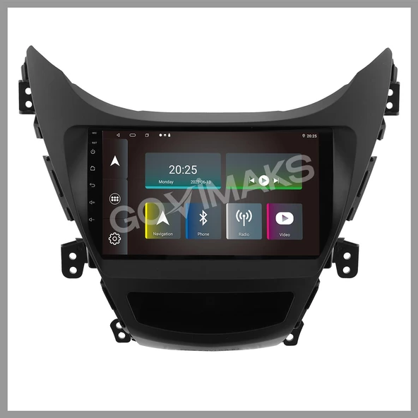 GOVİMAKS HYUNDAİ ELANTRA 2010-2013 4 GB 64 GB HAFIZA ANDROID MULTIMEDIA TEYP - 9