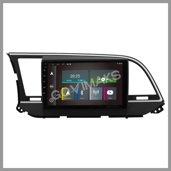 HUNDAİ ELANTRA 2016-2018 UYUMLU 2 GB RAM 32 GB HAFIZA ANDROID MULTIMEDIA TEYP ürün görseli 1