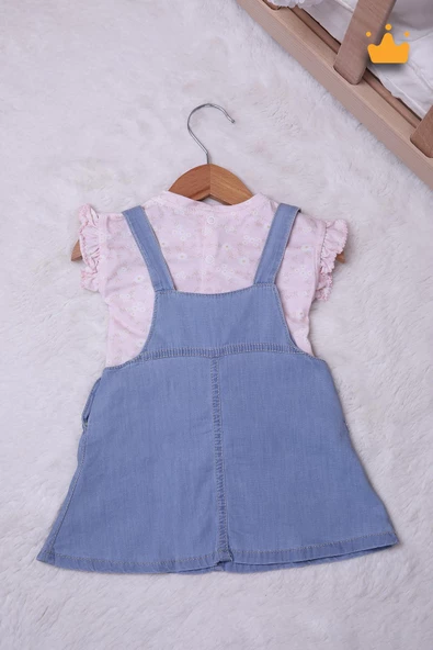 Babydola Kız Bebek Elbise Salopet 15026 - Resim 7