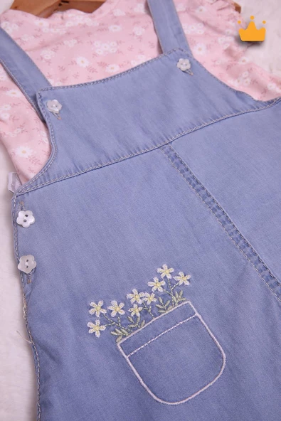 Babydola Kız Bebek Elbise Salopet 15026 - Resim 11