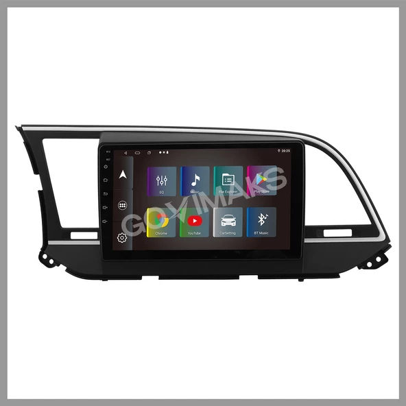 GOVİMAKS HUNDAİ ELANTRA 2016-2018 6 GB RAM 128 GB HAFIZA ANDROID MULTIMEDIA TEYP - 8