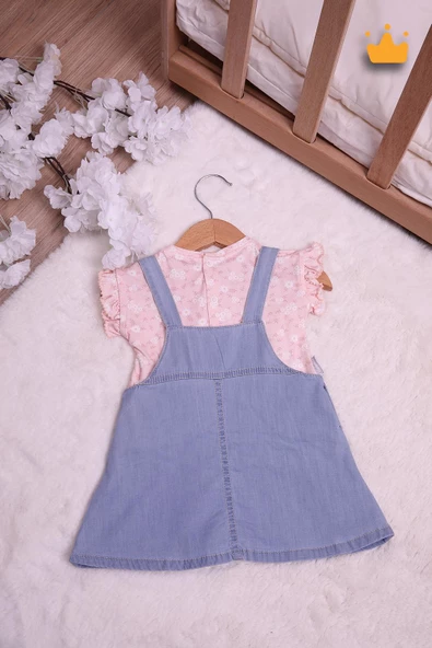 Babydola Kız Bebek Elbise Salopet 15026 - Resim 12