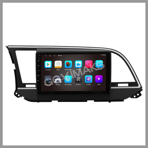 GOVİMAKS HUNDAİ ELANTRA 2016-2018 2 GB RAM 32 GB HAFIZA ANDROID MULTIMEDIA TEYP