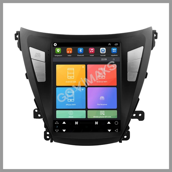 GOVİMAKS HYUNDAI ELANTRA 2014 – 2016 TESLA  8 GB RAM 128 GB HAFIZA ANDROID MULTIMEDIA TEYP - 5