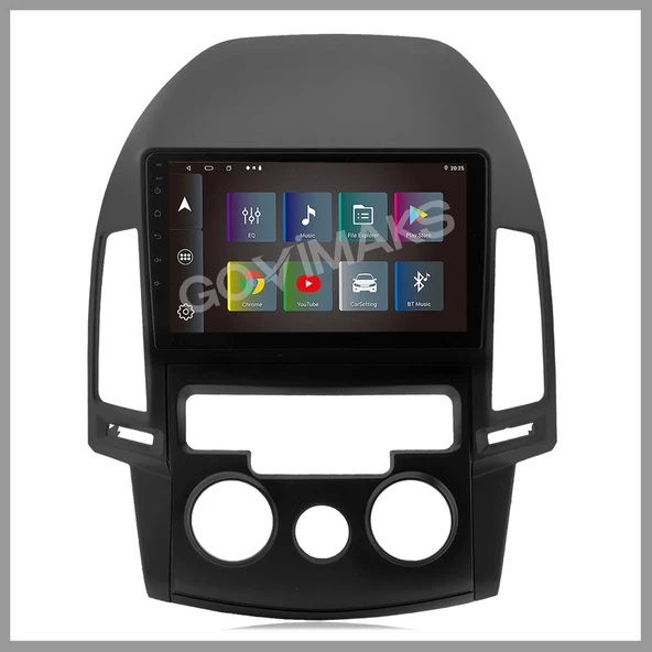 HYUNDAİ İ30 2008-2011 UYUMLU ANALOG 6 GB RAM 128 GB HAFIZA ANDROID MULTIMEDIA TEYP - Resim 3