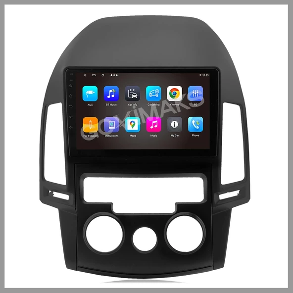 HYUNDAİ İ30 2008-2011 UYUMLU ANALOG 6 GB RAM 128 GB HAFIZA ANDROID MULTIMEDIA TEYP - Resim 2