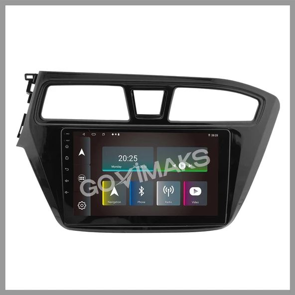 GOVİMAKS HYUNDAİ İ20 2015-2017 2 GB RAM 32 GB HAFIZA ANDROID MULTIMEDIA TEYP - 3