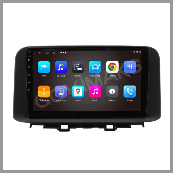 HYUNDAİ KONA 2018-2021 UYUMLU 6 GB RAM 128 GB HAFIZA ANDROID MULTIMEDIA TEYP - Resim 2