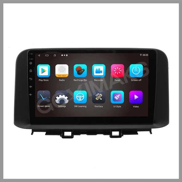 HYUNDAİ KONA 2018-2022 UYUMLU 8 GB RAM 128 GB HAFIZA ANDROID MULTIMEDIA TEYP ürün görseli 1