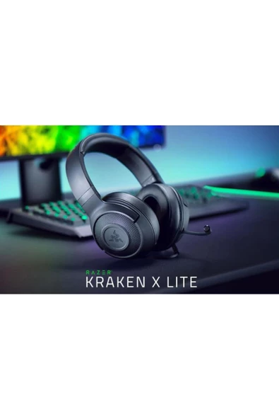Razer Kraken X Lite 7.1 Surround Mikrofonlu Kablolu Gaming Kulaklık RZ04-02950100-R381 - 6