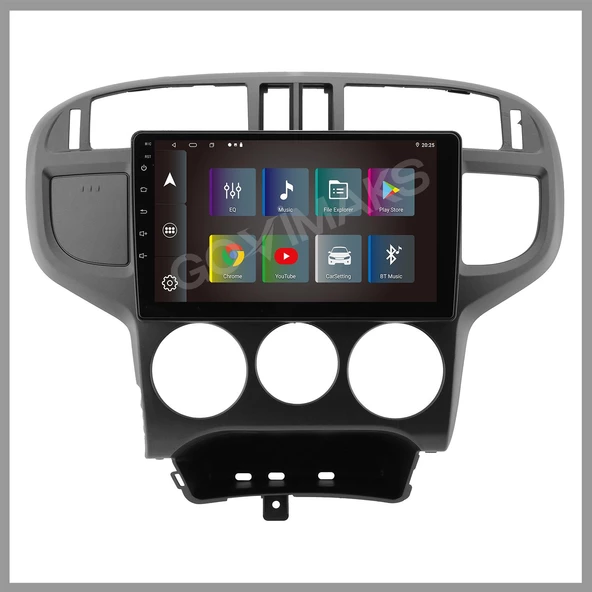 GOVİMAKS HYUNDAİ MATRİX 2001-2010 6GB RAM 128 GB HAFIZA ANDROID MULTIMEDIA TEYP - 3
