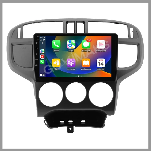 HYUNDAİ MATRİX 2001-2010 UYUMLU 2 GB RAM 32 GB HAFIZA ANDROID MULTIMEDIA TEYP ürün görseli 1