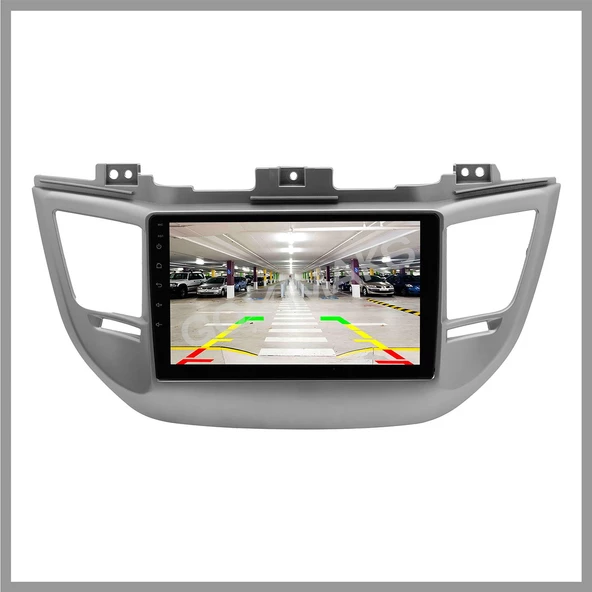 HYUNDAİ TUCSON 2015-2018 SİLVER UYUMLU 4 GB RAM 64 GB HAFIZA ANDROID MULTIMEDIA TEYP - Resim 2