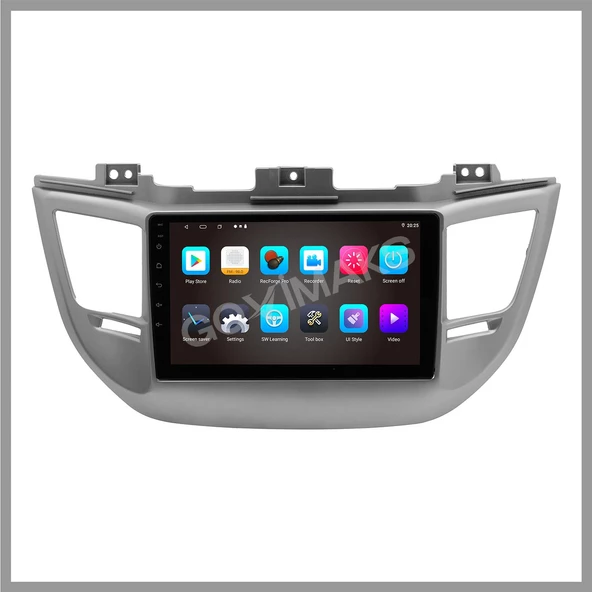 HYUNDAİ TUCSON 2015-2018 SİLVER UYUMLU 4 GB RAM 64 GB HAFIZA ANDROID MULTIMEDIA TEYP - Resim 3