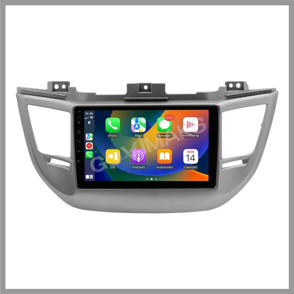 GOVİMAKS HYUNDAİ TUCSON 2015-2018 SİLVER  2 GB RAM 32 GB HAFIZA ANDROID MULTIMEDIA TEYP