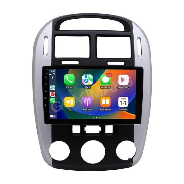 KIA CERATO GRİ ANALOG 2006-2009 UYUMLU 8 GB RAM 128 GB HAFIZA ANDROID MULTIMEDIA TEYP ürün görseli 1