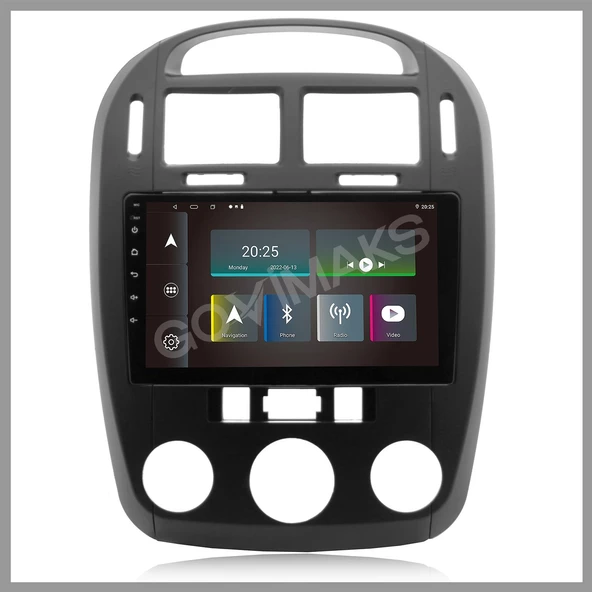 GOVİMAKS KIA CERATO SİYAH ANALOG 2006-2009 4 GB RAM 64 GB HAFIZA ANDROID MULTIMEDIA TEYP - 7