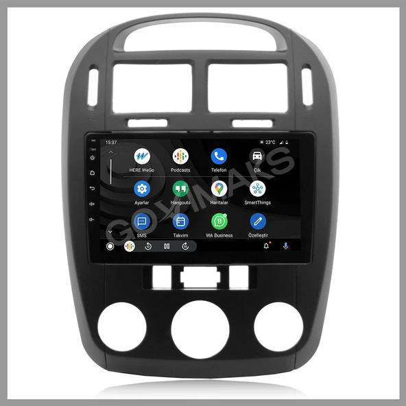 KIA CERATO SİYAH ANALOG 2006-2009 UYUMLU 2 GB RAM 32 GB HAFIZA ANDROID MULTIMEDIA TEYP - Resim 3