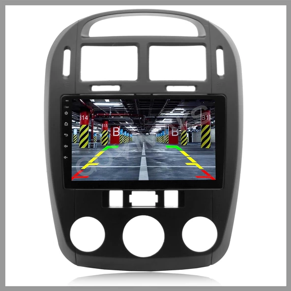 KIA CERATO SİYAH ANALOG 2006-2009 UYUMLU 6 GB RAM 128 GB HAFIZA ANDROID MULTIMEDIA TEYP - Resim 3