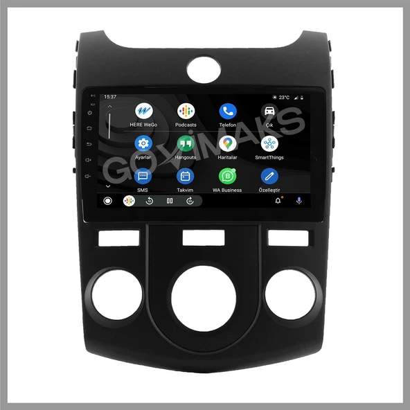KIA CERATO FORTE SİYAH 2010-2012 UYUMLU 4 GB RAM 64 GB HAFIZA ANDROID MULTIMEDIA TEYP - Resim 2