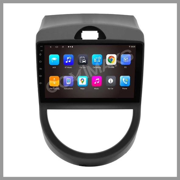 KIA SOUL 2010-2013 UYUMLU 6 GB RAM 128 GB HAFIZA ANDROID MULTIMEDIA TEYP - Resim 4