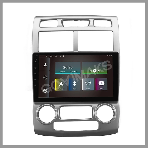 KIA SPORTAGE 2007-2010 UYUMLU GRİ DİJİTAL 4 GB RAM 64GB HAFIZA ANDROID MULTIMEDIA TEYP - Resim 9