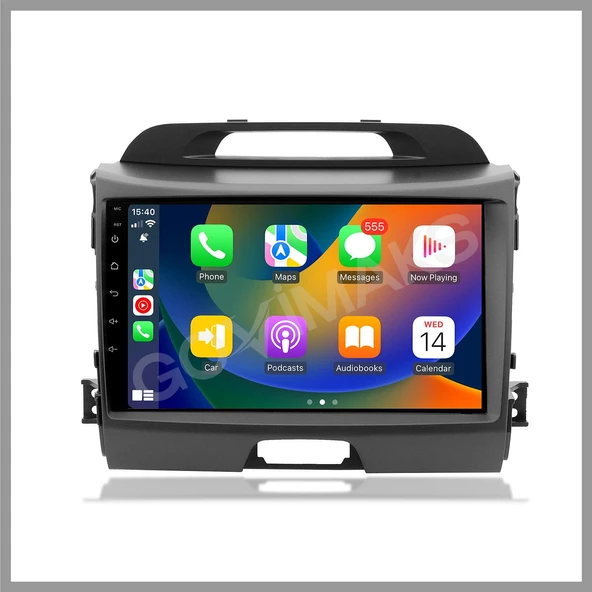 KIA SPORTAGE 2010-2015 UYUMLU 8 GB RAM 128 GB HAFIZA ANDROID MULTIMEDIA TEYP ürün görseli 1