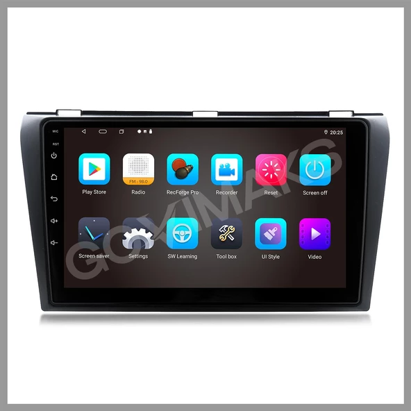 MAZDA 3 2004-2009 UYUMLU 6 GB RAM 128 GB HAFIZA ANDROID MULTIMEDIA TEYP - Resim 7