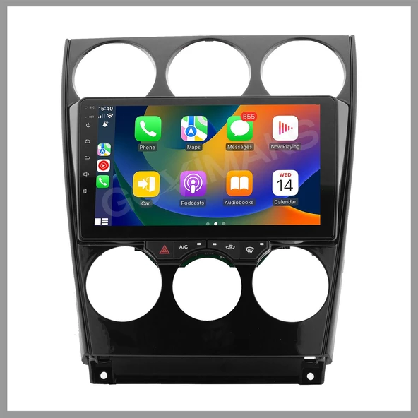 MAZDA 6 2003-2007 UYUMLU 8 GB RAM 128 GB HAFIZA ANDROİD MULTİMEDA TEYP ürün görseli 1