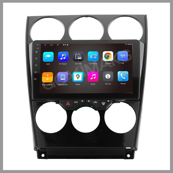 MAZDA 6 2003-2007 UYUMLU 8 GB RAM 128 GB HAFIZA ANDROİD MULTİMEDA TEYP - Resim 8