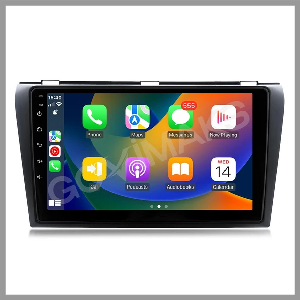 MAZDA 3 2004-2009 UYUMLU 6 GB RAM 128 GB HAFIZA ANDROID MULTIMEDIA TEYP ürün görseli 1