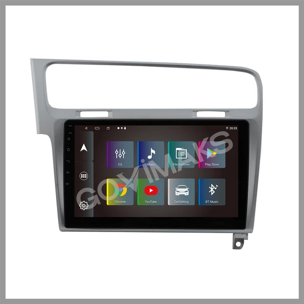 VOLKSWAGEN GOLF 7 UYUMLU GRİ 4 GB RAM 64 GB HAFIZA ANDROID MULTIMEDIA TEYP - Resim 8