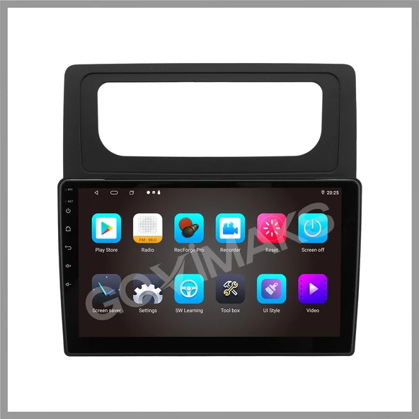 VOLKSWAGEN CADDY MANUEL KILIMA 2003-2014 UYUMLU 6 GB RAM  128 GB HAFIZA OEM MULTİMEDİA TEYP - Resim 4