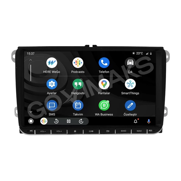 VOLKSWAGEN UYUMLU 9 INCH  JETTA - PASSAT - B6-B7-CC-GOLF-TİGUAN-AMAROK-SCİROCCO-TRANSPORTER-CADDY-POLO UYUMLU OEM MULTİMEDİA - Resim 2