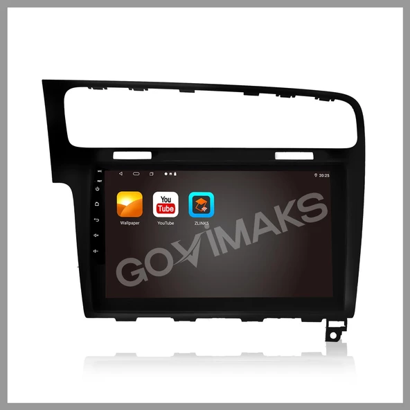 VOLKSWAGEN GOLF 7 2012-2020 UYUMLU PİANO BLACK 8GB RAM 128GB HAFIZA ANDROID MULTIMEDIA - Resim 7