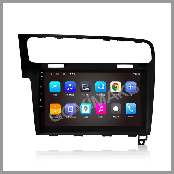 VOLKSWAGEN GOLF 7 2012-2020 UYUMLU PİANO BLACK 8GB RAM 128GB HAFIZA ANDROID MULTIMEDIA - Resim 4