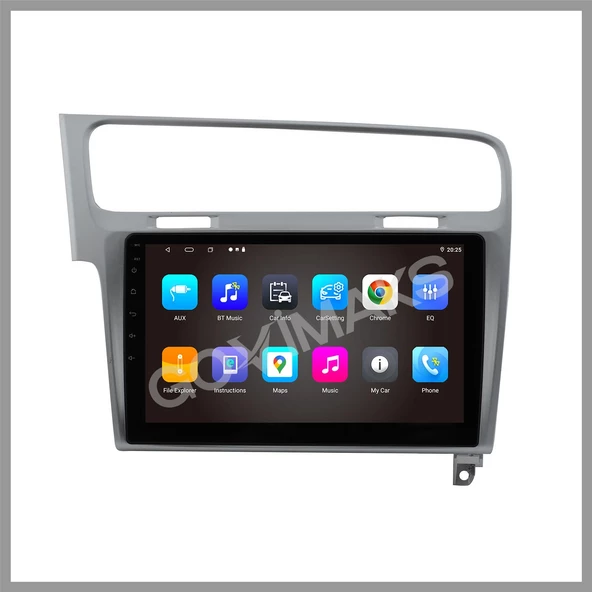 VOLKSWAGEN GOLF 7 UYUMLU GRİ 4 GB RAM 64 GB HAFIZA ANDROID MULTIMEDIA TEYP - Resim 9