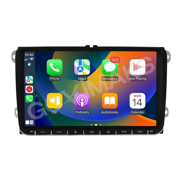 VOLKSWAGEN UYUMLU 9 INCH  JETTA - PASSAT - B6-B7-CC-GOLF-TİGUAN-AMAROK-SCİROCCO-TRANSPORTER-CADDY-POLO UYUMLU OEM MULTİMEDİA ürün görseli 1