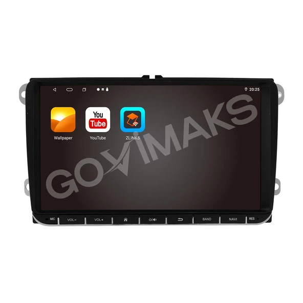 VOLKSWAGEN UYUMLU 9 INCH  JETTA - PASSAT - B6-B7-CC-GOLF-TİGUAN-AMAROK-SCİROCCO-TRANSPORTER-CADDY-POLO UYUMLU OEM MULTİMEDİA - Resim 9