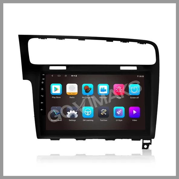 VOLKSWAGEN GOLF 7 2012-2020 UYUMLU P. BLACK 6 GB RAM 128 GB HAFIZA ANDROID MULTIMEDIA - Resim 4