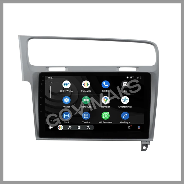 VOLKSWAGEN GOLF 7 GRİ 2012-2020 UYUMLU 8GB RAM 128GB HAFIZA ANDROID MULTIMEDIA - Resim 2