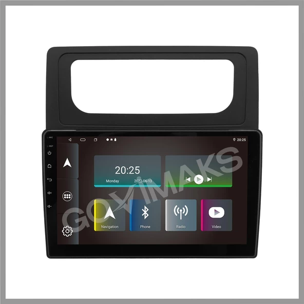 VOLKSWAGEN CADDY MANUEL KILIMA 2003-2014 UYUMLU 6 GB RAM  128 GB HAFIZA OEM MULTİMEDİA TEYP - Resim 7