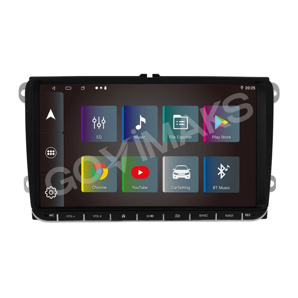 VOLKSWAGEN UYUMLU 9 INCH  JETTA - PASSAT - B6-B7-CC-GOLF-TİGUAN-AMAROK-SCİROCCO-TRANSPORTER-CADDY-POLO UYUMLU OEM MULTİMEDİA - Resim 7