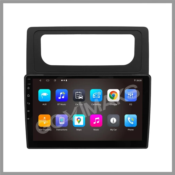 VOLKSWAGEN CADDY MANUEL KILIMA 2003-2014 UYUMLU 6 GB RAM  128 GB HAFIZA OEM MULTİMEDİA TEYP - Resim 9