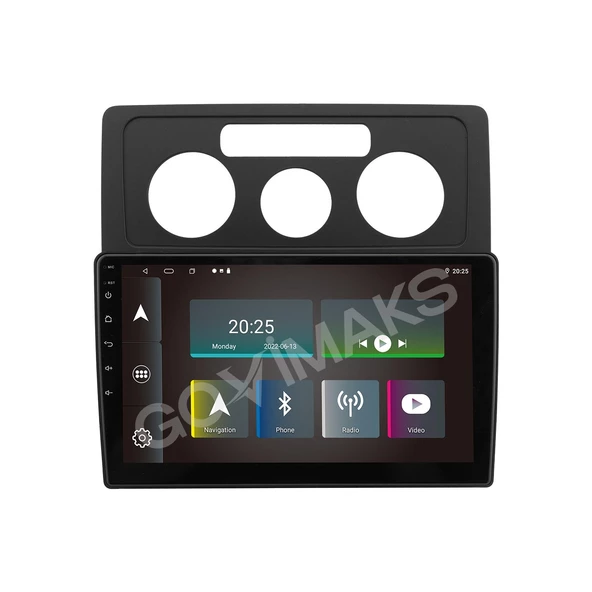 VOLKSWAGEN CADDY DİJİTAL 2003-2014 UYUMLU 6 GB RAM  128 GB HAFIZA OEM MULTİMEDİA TEYP - Resim 6