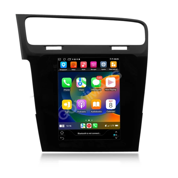 VOLKSWAGEN GOLF 7 TESLA 2014-2018 UYUMLU 2 GB RAM 32 GB HAFIZA ANDROID MULTIMEDIA TEYP ürün görseli 1