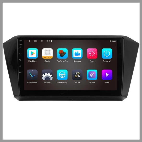 VOLKSWAGEN PASSAT B8 UYUMLU PİANO BLACK 4 GB RAM 64 GB HAFIZA ANDROID MULTIMEDIA - Resim 3