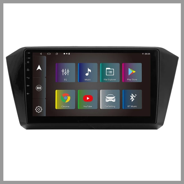 VOLKSWAGEN PASSAT B8 UYUMLU PİANO BLACK UYUMLU 2 GB RAM 32 GB HAFIZA ANDROID MULTIMEDIA - Resim 6