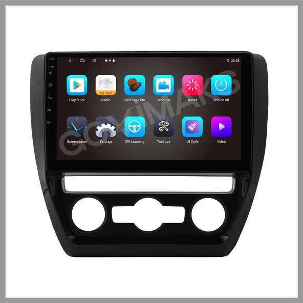 VOLKSWAGEN JETTA 2012-2019 MANUEL UYUMLU 8GB RAM 128GB HAFIZA ANDROID MULTIMEDIA - Resim 9